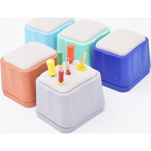 2 PCS Dental Root Canal Needle Finger Ruler Endo Measure Scale Endodontic Instrument endo box Ring Clear