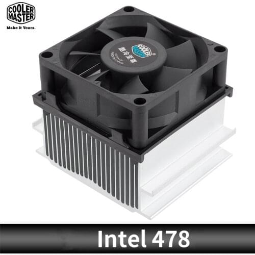 Cooler Master A73 CPU radiator old-fashioned computer P4 inter478 pin 845 motherboard 865 70mm silent fan