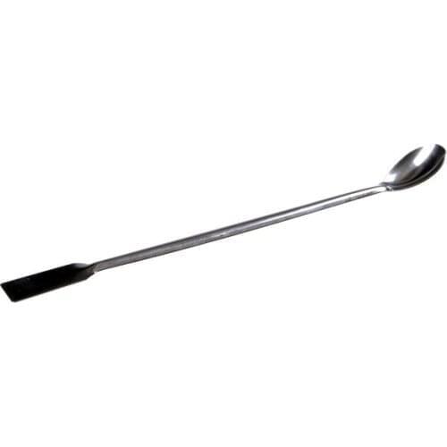 Lab supplies Horn Spoon,Medicinal ladle with Spatula,Home Household Handy Tools Length 200mm Laboratory Supplies for Teaching
