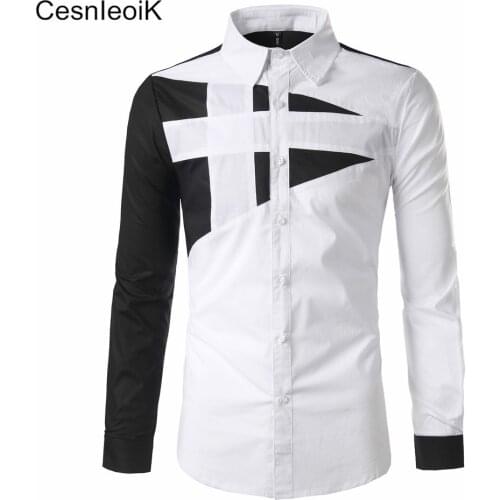 Men Shirt Long Sleeve Mens Clothing Shirt Men 4 Colors Casual Slim Fit Camisa Hombre Single Breasted Abbigliamento Uomo Shir Y13