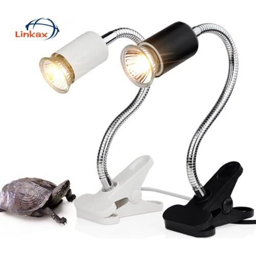 360 Degree Adjustable Angle Rotation E27 Lamp-socket Kit for Pet Reptile Fish Tank Heating Lamp Clip Bulb Light Holder US plug