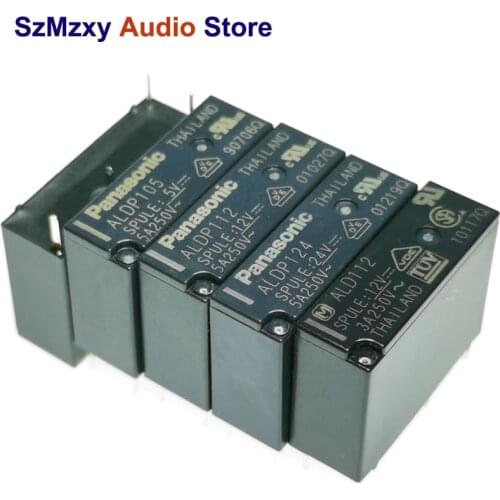 10PCS HOT NEW Relay ALDP105 ALDP112 ALDP124 5V 12V 24V 5A 250V DIP4 ALDP105W ALDP112W ALDP124W