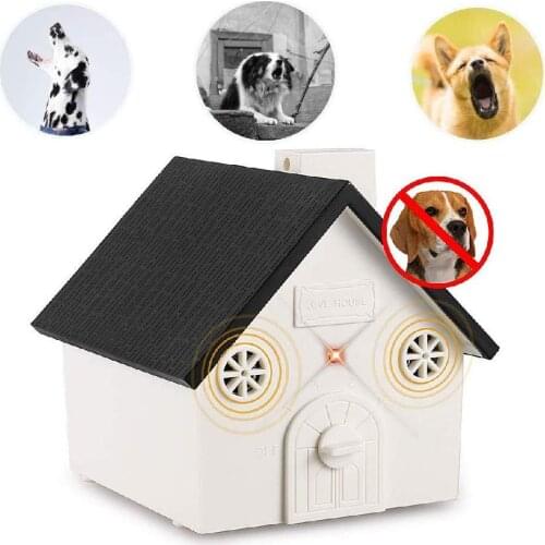 CONG FEE Pet Dog Ultrasonic Anti Barking Collars Outdoor Waterproof Dogs Training Repeller Control Tool