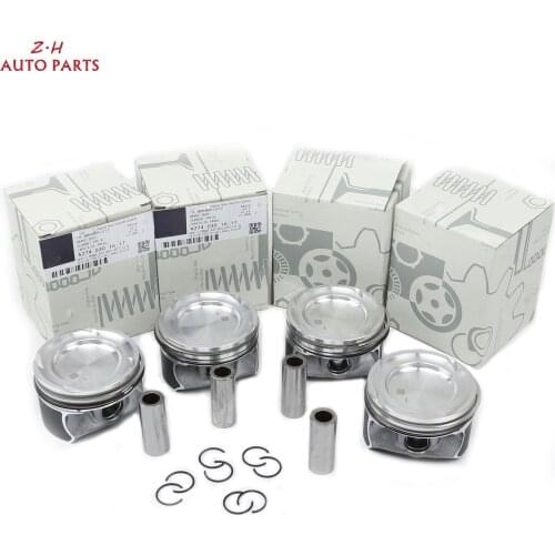 2.0T Engine Pistons & Rings Set A 274 030 16 17 A2740301617 For Mercedes-Benz C200 C250 C300 GLS260 E200 E300 GLC250 GLC300 V250