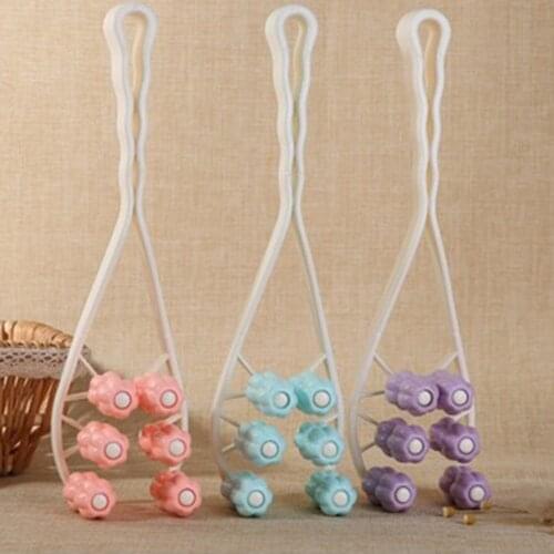 Facial Massager Roller Manual Face-lift Neck Slimming Relaxation Flower Shape Anti Wrinkle Beauty Tools Skin Care Health