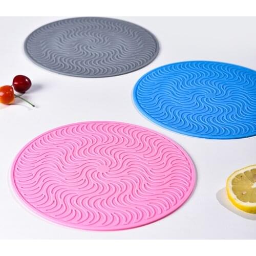 Silicone Non-slip Pot Placemat Anti-scald Table Mat Multifunctional Insulation Pot Pad