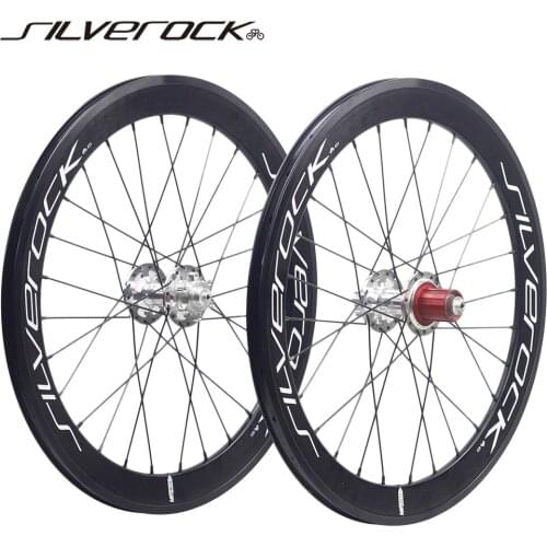 SILVEROCK Wheels 451 20" 1 1/8"Straight Pull Disc Brake 8-10 for AIRA Fnhon Blast NEO FIT Folding Bike Minivelo Bicycle Wheelset