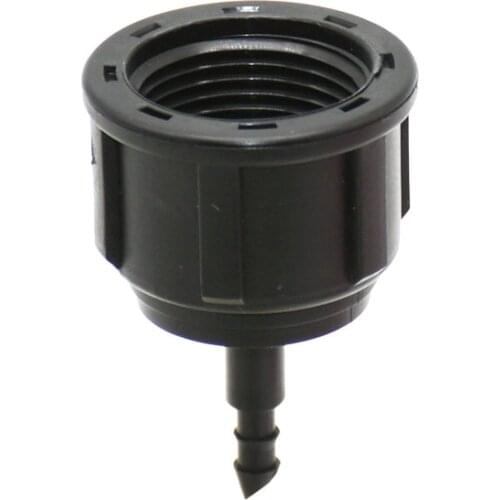 3/4 Female to 1/4" Barbed connector Garden 4/7 hose water Tube connector Thread adapter 1pcs