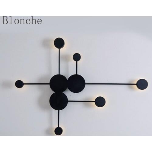 Postmodern Wall Lamp Simple Led Living Room Wall Lamp Bedroom Bedside Creative Aisle Hotel Exhibition Hall Corridor Lighting