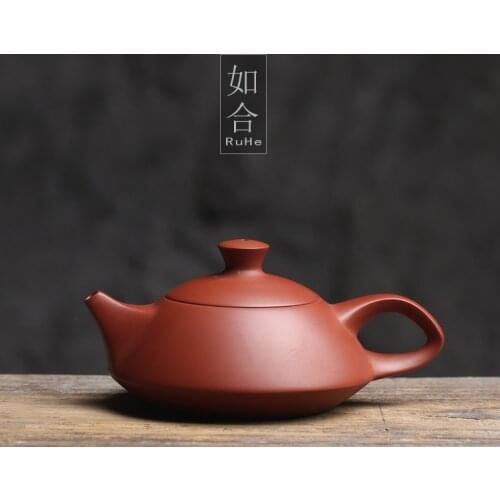Old one zhu clay pot of chaozhou specialty gift traditional work hand in hand pot of tea kettle chapters event keep pot