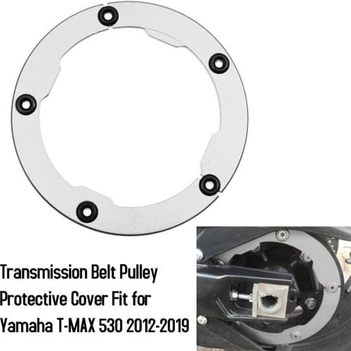 Transmission Belt Pulley Protective Cover Fit for Yamaha T-MAX 530 2012-2019 Accessories