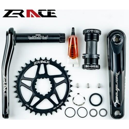 ZRACE NEW HARDROCK 1 x 10 11 12 Speed Crankset for MTB Bike 170mm/175mm,32T/34T Direct Mount Chainrings Chainset for SRAM EAGLE