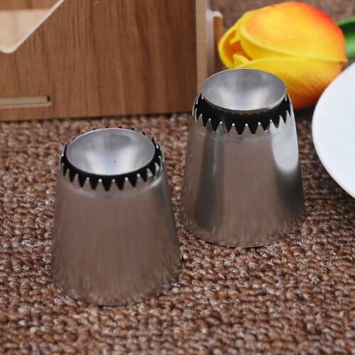 1pc Russian Icing Piping Nozzles Cookie Biscuit Ice Cream Pastry Tips Cake Mold Cake Decorating Tools Kitchen Gadgets