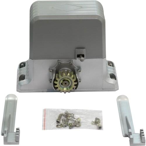 1800kg 3700lbs with 5m steel racks Electrical Automatic Sliding Gate Opener motor engine with two Remote controllers