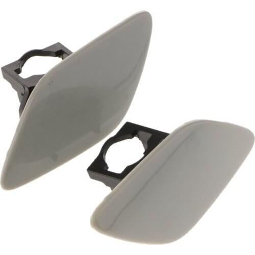 2 Pieces Front Bumper Headlight Washer Cover for BMW E92 E93 3-Series 328i