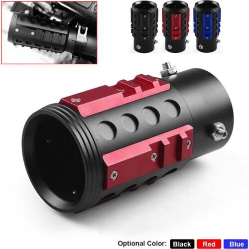 70% Dropshipping!!Aluminum Alloy Racing Car Tail Throat Rear Refit Tailpipe Exhaust Muffler Pipe