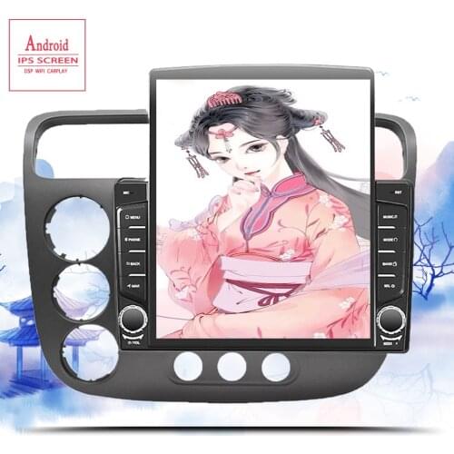 8 Core 1280X720 HD Screen DSP Car Stereo For Honda civic 2000-2006 DVD System Radio GPS Navigation Casstte support 4G Head Unit