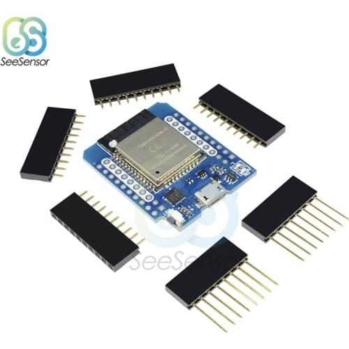 D1 Mini ESP32 ESP-32 WiFi+Bluetooth Internet of Things Development Board Based ESP8266 Fully Functional