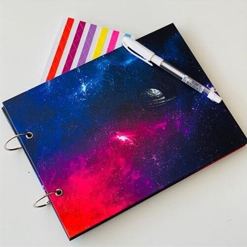 Space Design Black Leaf photo album фотоальбом photo album album fotografico Álbumes