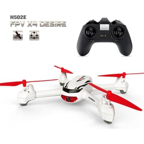 Original Hubsan X4 H502E With 720P 2.4G 4CH HD Camera GPS Altitude Mode RC Quadcopter RTF Mode Switch