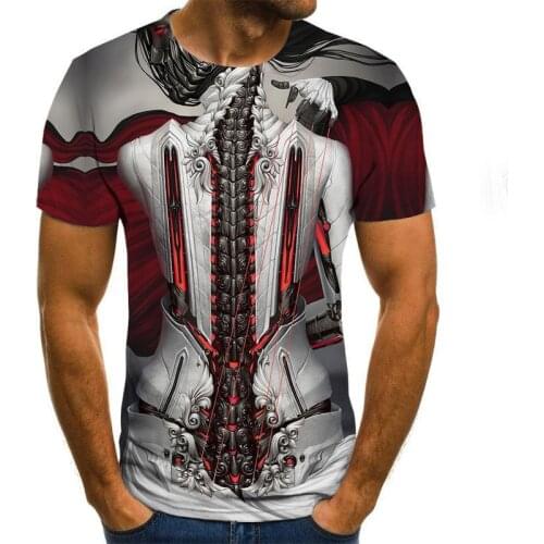 Fashion Men 'S Short Sleeve 3d T -Shirt Shirt 3d T -Shirt Men 'S Fun T -Shirt Men 'S Casual Hip Hop Fitness T -Shirt