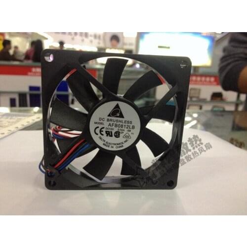 Brand new DELTA AFB0812LB 8CM 8015 12V 0.14A silence cooling fan