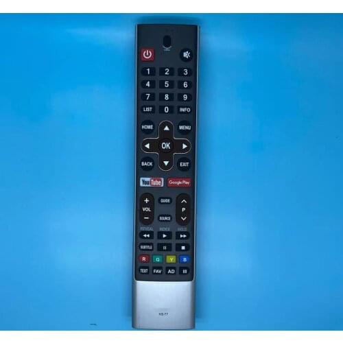 Original HS-77 For Skyworth Coocaa Voice Android Smart TV Remote Control 58G2A G6 E6D E3 S5G Netflix Google Play HS-7701J