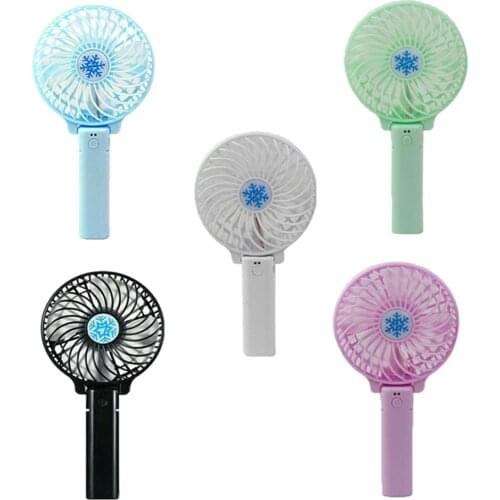 Travel Outdoor Handheld Mini Fan Desktop Outdoor Portable Hand Fan Usb Rechargeable 1200mAh Battery Usb Fan Cooler Fan
