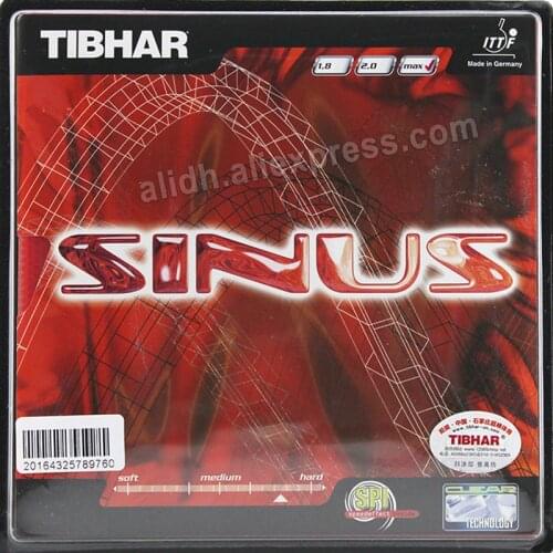 Original Tibhar SINUS pimples in table tennis rubber table tennis rackets racquet sports made in Germany fast attack with loop