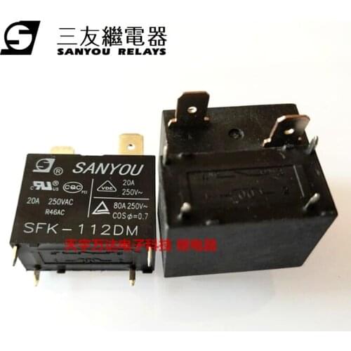 SFK-112DM 12VDC 20A Relay 12V
