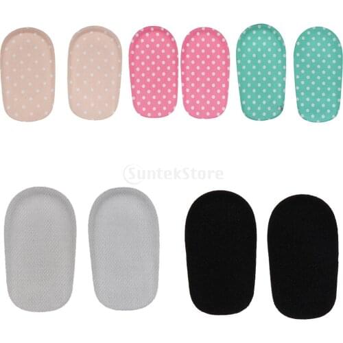 Silicone Gel Cushion Heel Shoes Inserts Insole Foot Care Support Pads 2.5cm Durable in Use