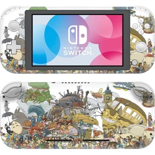 Studio Ghibli Anime NintendoSwitch Skin Sticker Decal Cover For Nintendo Switch Lite Protector Nintend Switch Lite Skin Sticker