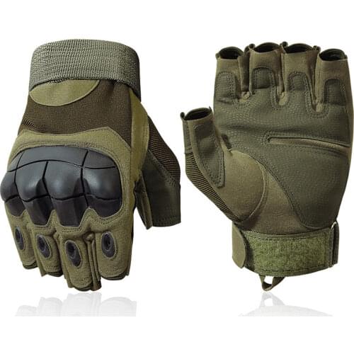 Tactical Half Fingerless Gloves Military Glove Outdoor Fitness Sport Camping Climbing Cycling Hunting Hiking Shooting Gloves Men