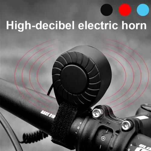 Bicycle Bell Ring with Loud Crisp Clear Sound USB Rechargeable MTB Road Bike Electric Horn Waterproof Cycling Handlebar Bells