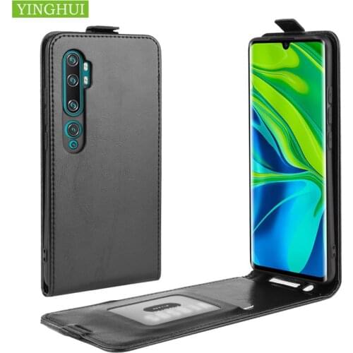 Vertical Cover With Card Holder For XIAOMI Mi Note 10 Lite Note10 Pro cover Flip Luxury Leather cover Phone Case For XIAOMI Mi10