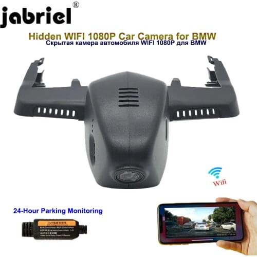 Jabriel 1080P Hidden Car Camera dash cam wifi car dvr for BMW X3 F25 G01 e83 e90 e60 f10 f30 f20 X5 e70 e91 g30 e53 accessories