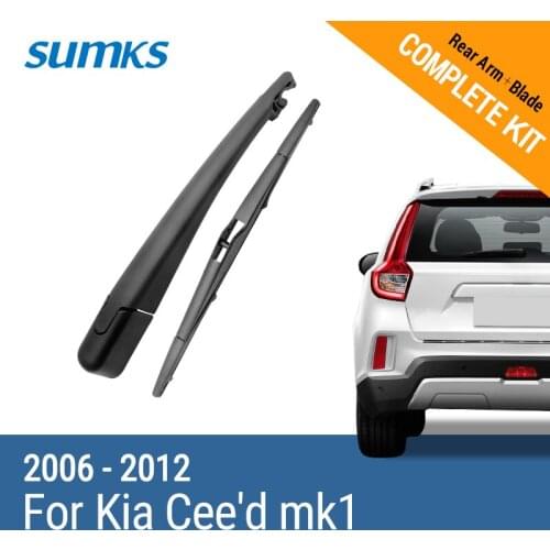 SUMKS Rear Wiper & Arm for Kia Cee'd mk1 2006 2007 2008 2009 2010 2011 2012