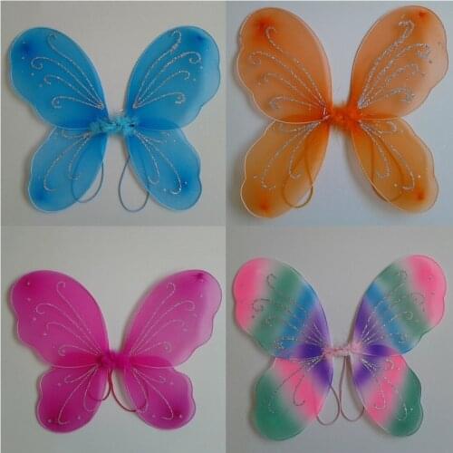 1PC Kids Girl Princess Fairy Butterfly Wings Halloween Fancy Dress Costume
