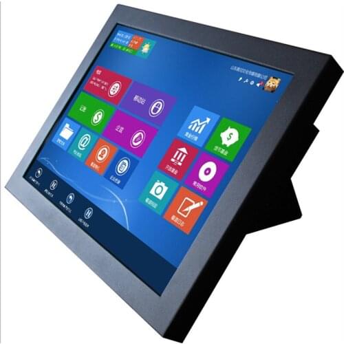 21.5 inch all in one pc with touch screen resolution 1680X1050 / DDR3 2GB RAM 32G SSD industrial computer with C1037U 1.8GHz