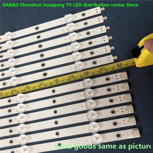 5set=60pcs 55" LED STRIP For 55PUS6753/12 TPT550DU2 TPT550U2-EQYSHM T550QVN05 210BZ05DL 210BZ05DR 210BZ05DLB33JDM01L LB55073