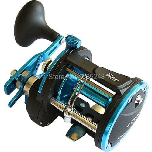 Free shipping 1pcs 6.2:1 4BB baitcasting reels fishing reels lure Tackle Trolling Boat reel