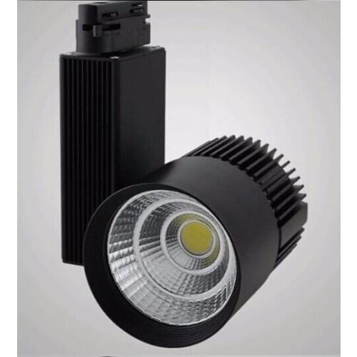 Free Shipping 20W 30W COB LED Track Lights with Epistar LED Chip Commercial Lighting 2 Years Warranty