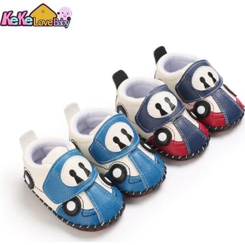 Baby Girl Boy First Walker Shoes Cartoon Toddler Kids Soft Prewalker Slippers Crawling Non-slip For New Born Shoes 0-18M