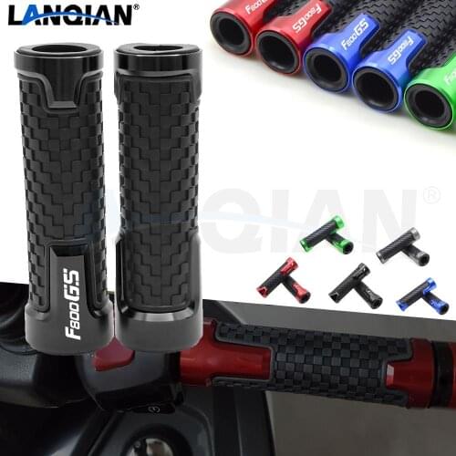 For BMW F800GS 7/8''22MM Motorcycle Handlebar Grips Hand Bar Grips F800GS Adventure 2008-2016 2013 2014 2015 CNC Accessories