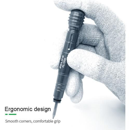 Phone back glass crack pen RL-066 adjustable strength for iphone 8P X XSMAX 11 12PROMax 12mini rear cover camera lens break tool