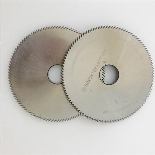 Milling cutter 80 R2b HSS single angle cutter for AN-SAN TR-9930 professional key cutting machine duplicating key