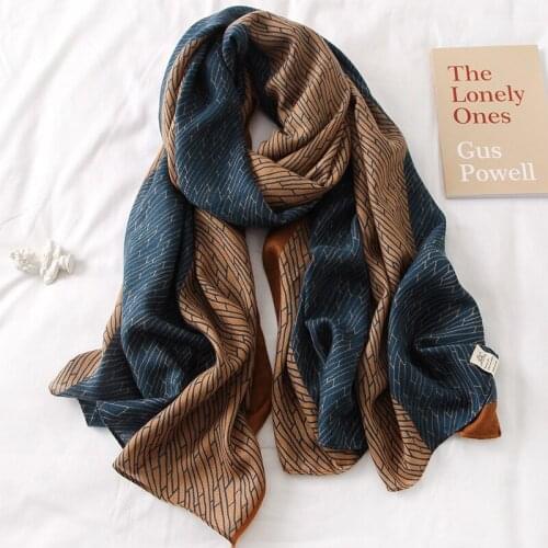 Luxury brand 2020 Autumn winter women print scarf beach shawl cotton lady fashion scarves bandana pashmina wrap hijab muffler
