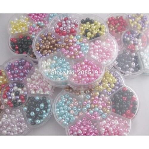 NB0168 wedding dress ivory button 500pcs/lot 6mm side hole white color Plastic pearl buttons clothes sewing accessories