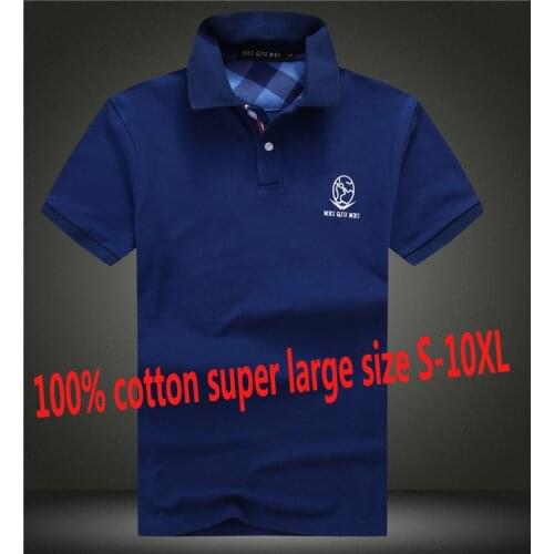 NEW Bust168CM 100% Cotton Mens T-Shirts High Quality Summer Short Sleeve Super Large big Man Brand Shirts Plus Size S-9XL 10XL