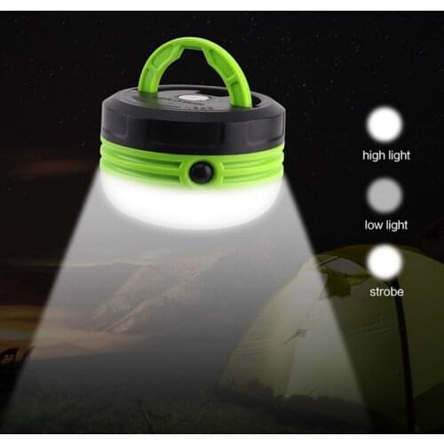 Portable Outdoor Camping Tent Lights LED IP43 Magnet Night Light Hanging Lamp For Emergency Working